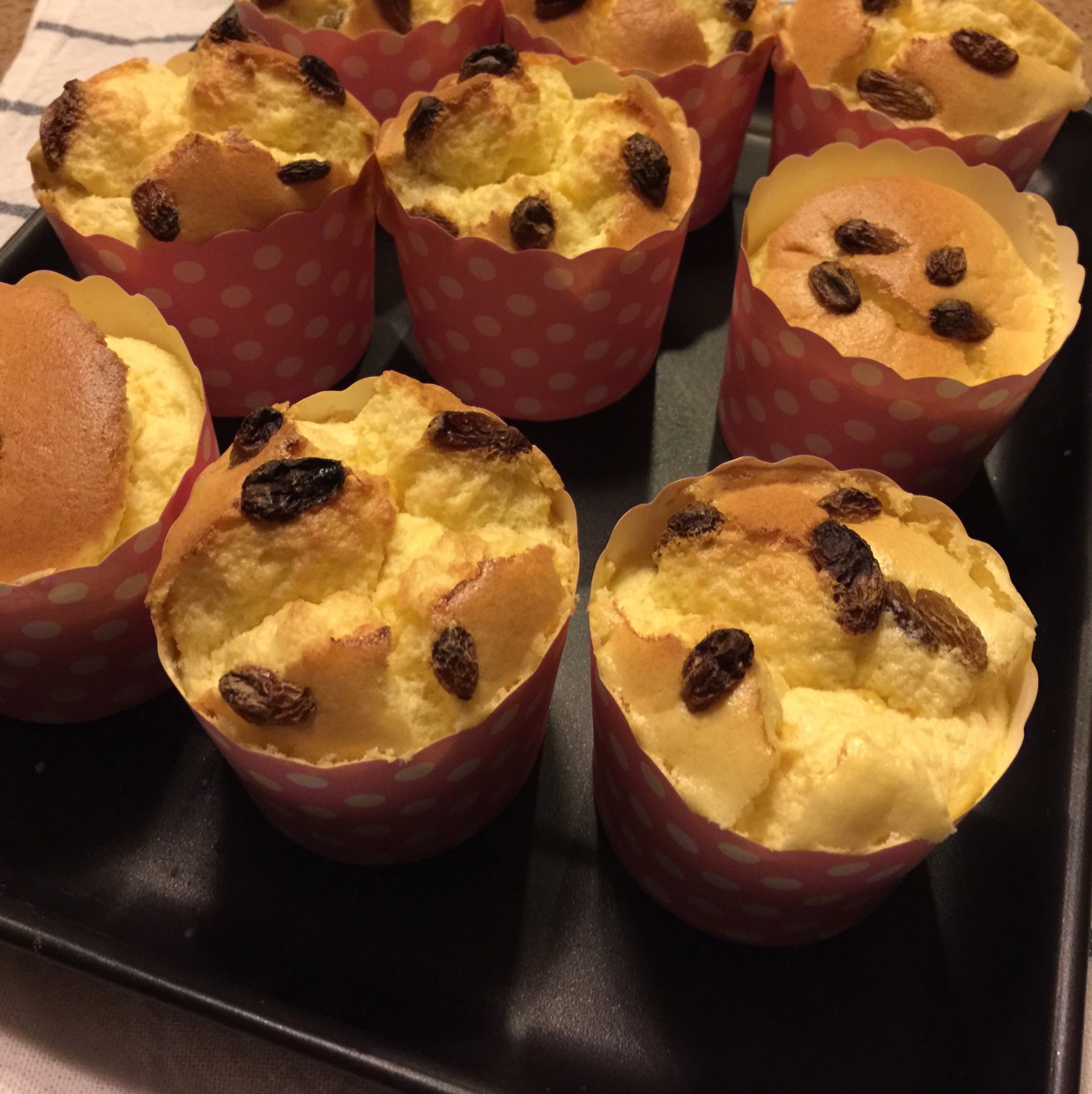 软绵绵的纸杯蛋糕