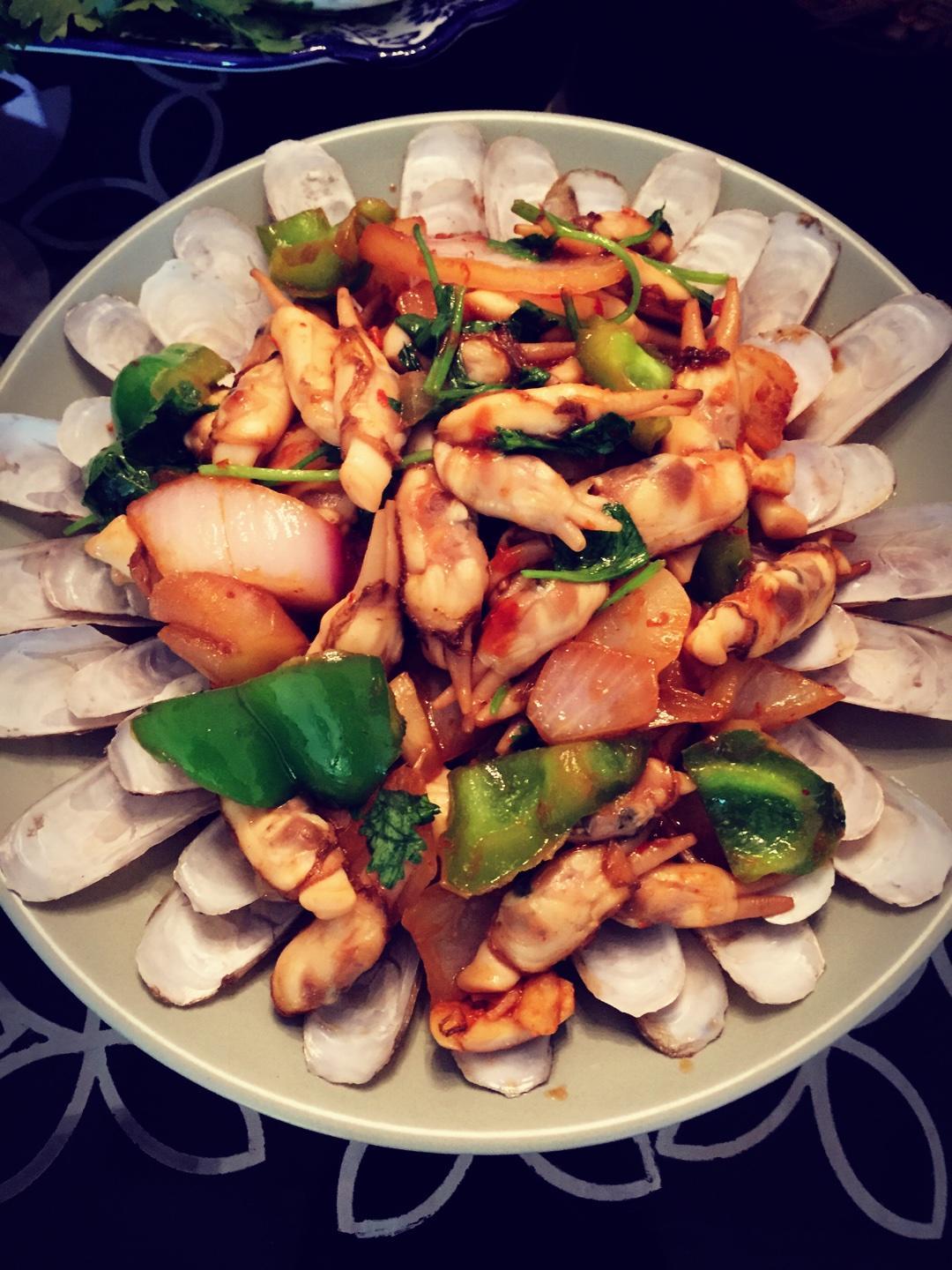 辣炒小仁鲜的做法