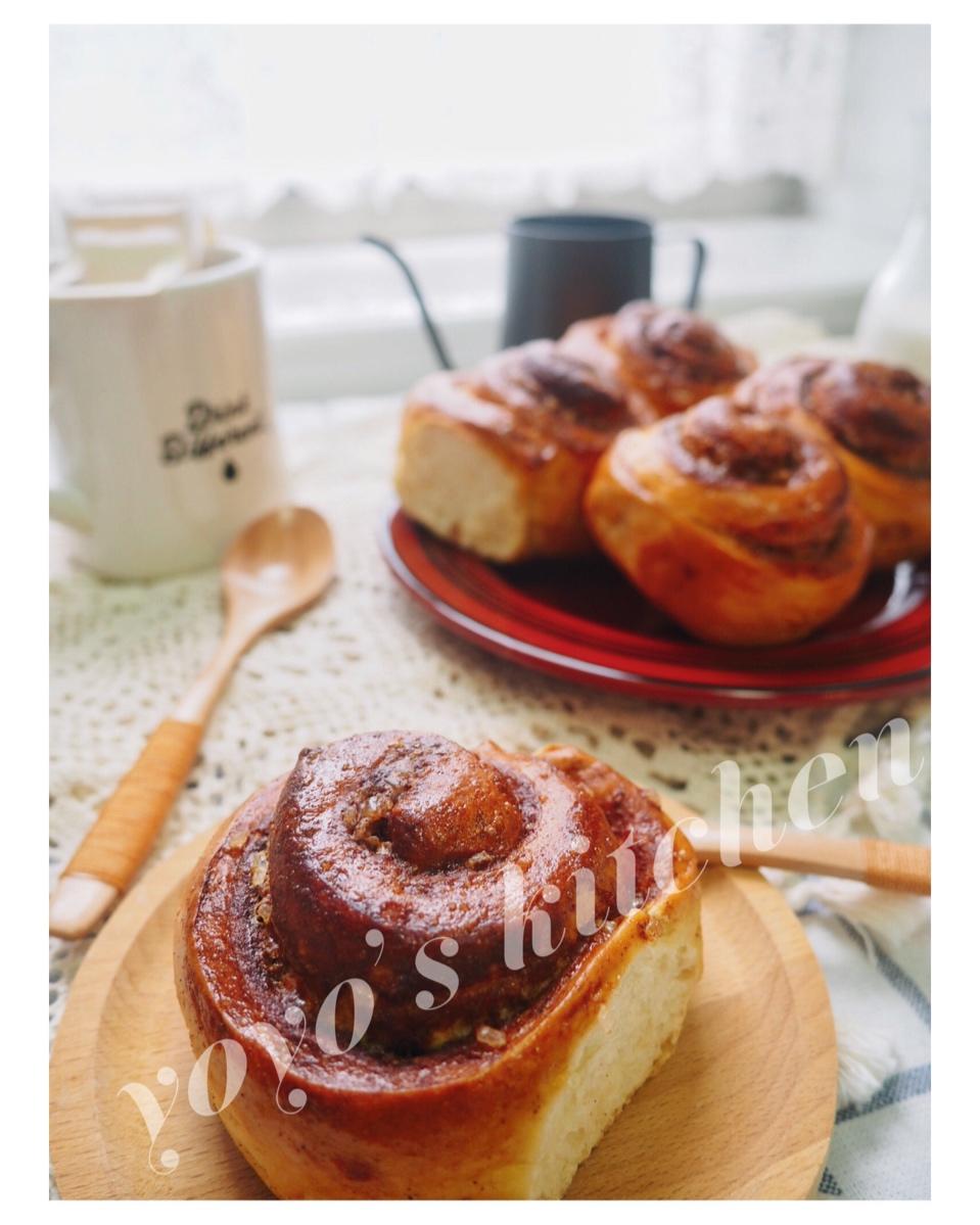 【曼食慢语】肉桂面包卷