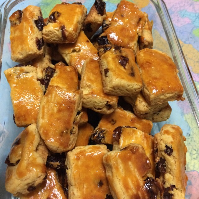 葡萄奶酥（Helen手把手教你做健康美味小点心）