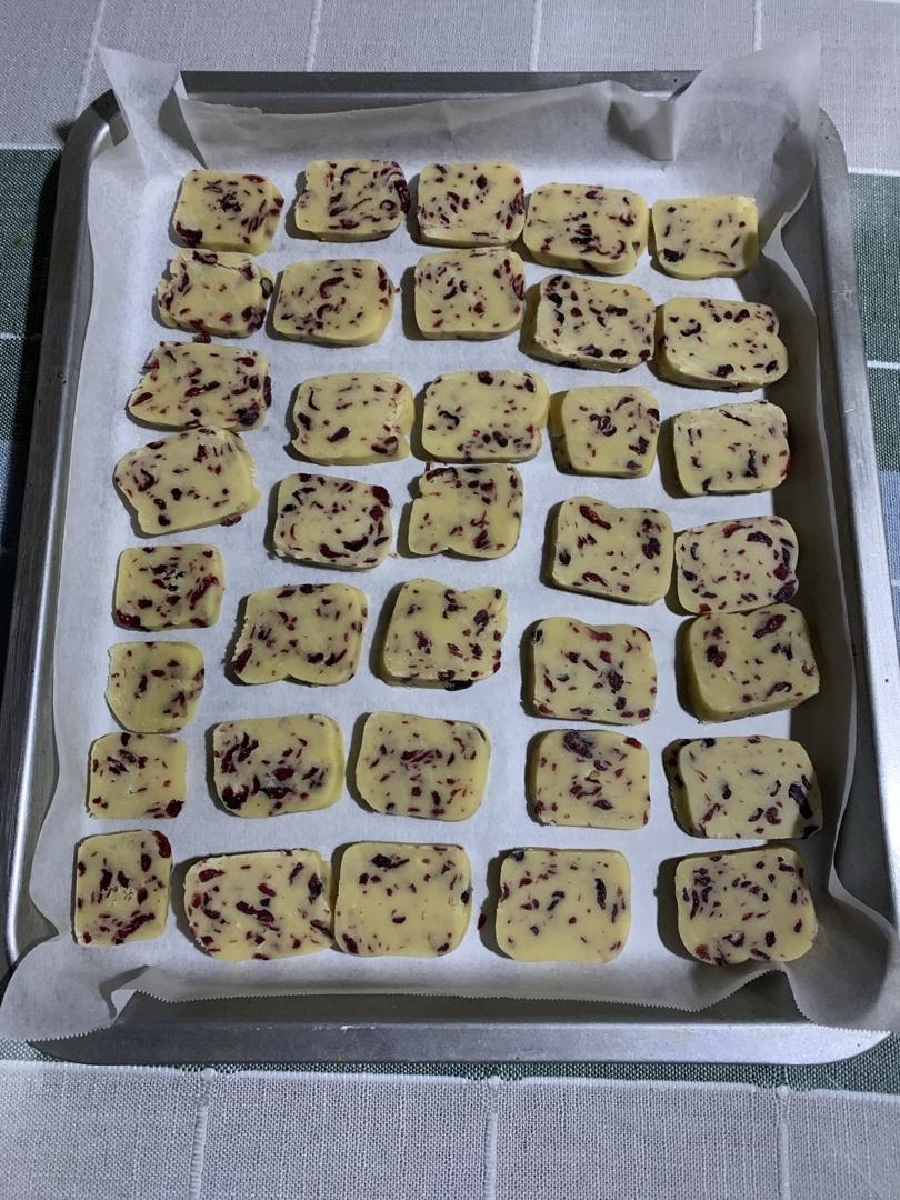 蔓越莓饼干 新手也不怕