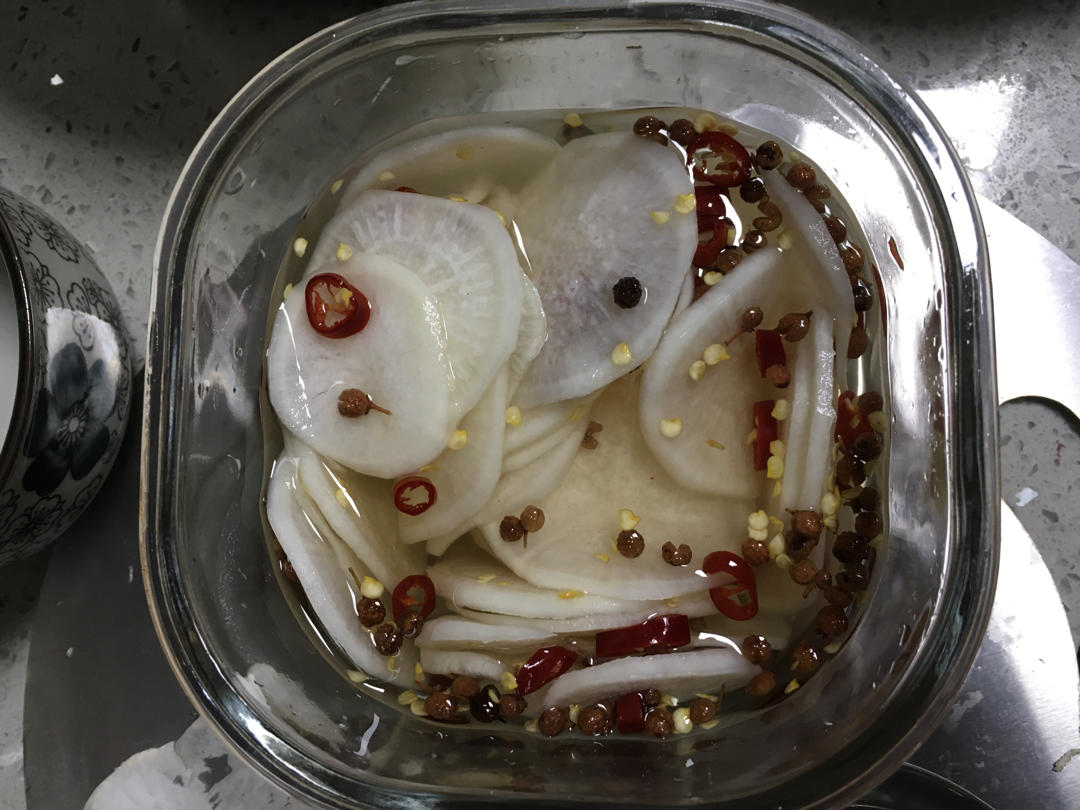 酸甜脆爽腌萝卜