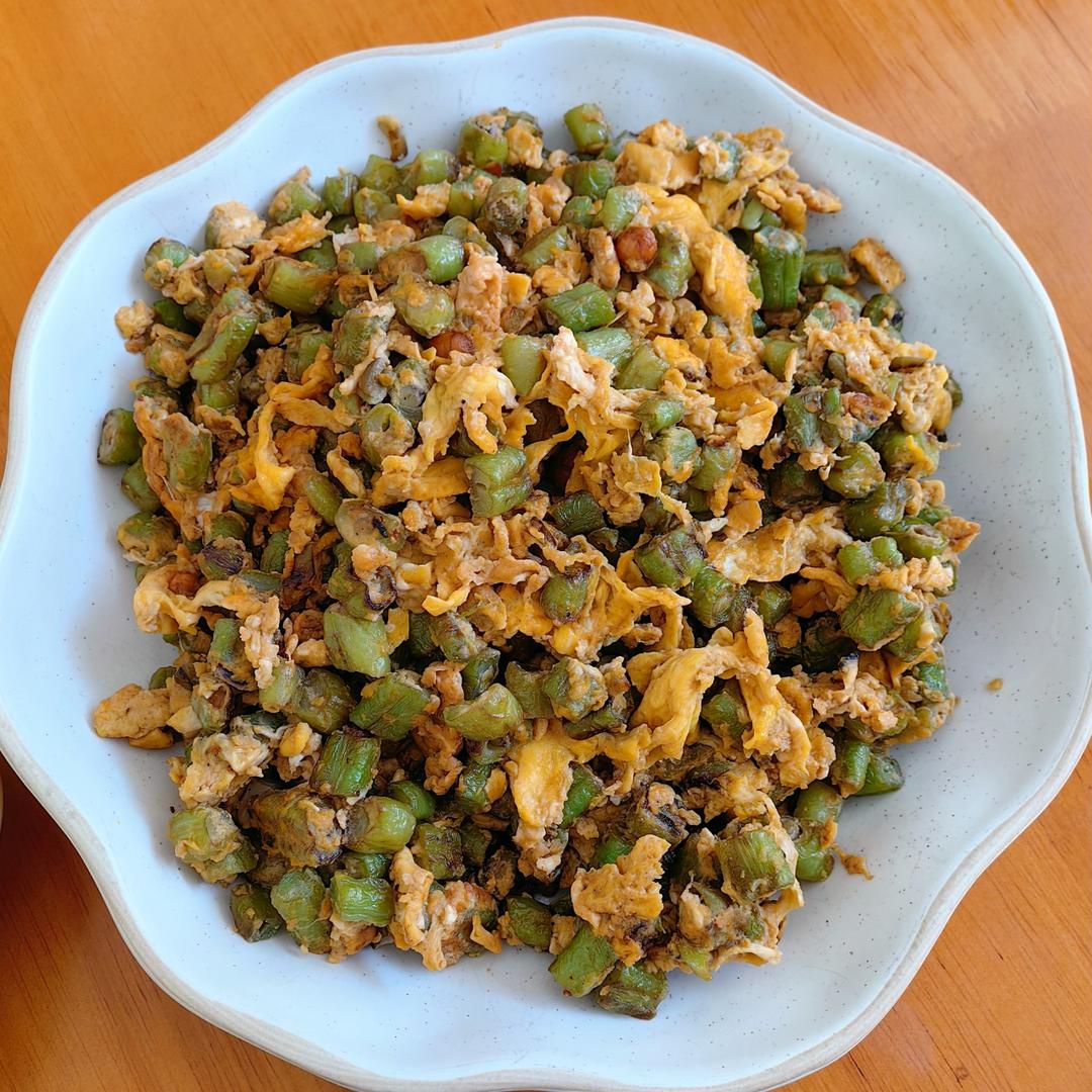 豇豆炒蛋