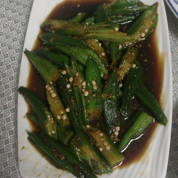 蒜蓉秋葵