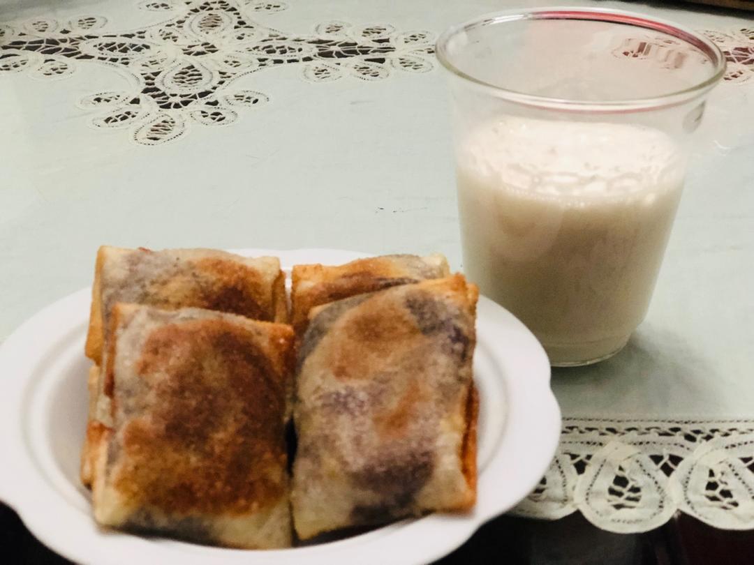 豆沙锅饼