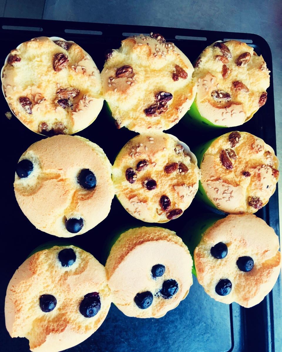 纸杯蛋糕 8寸戚风蛋糕的量