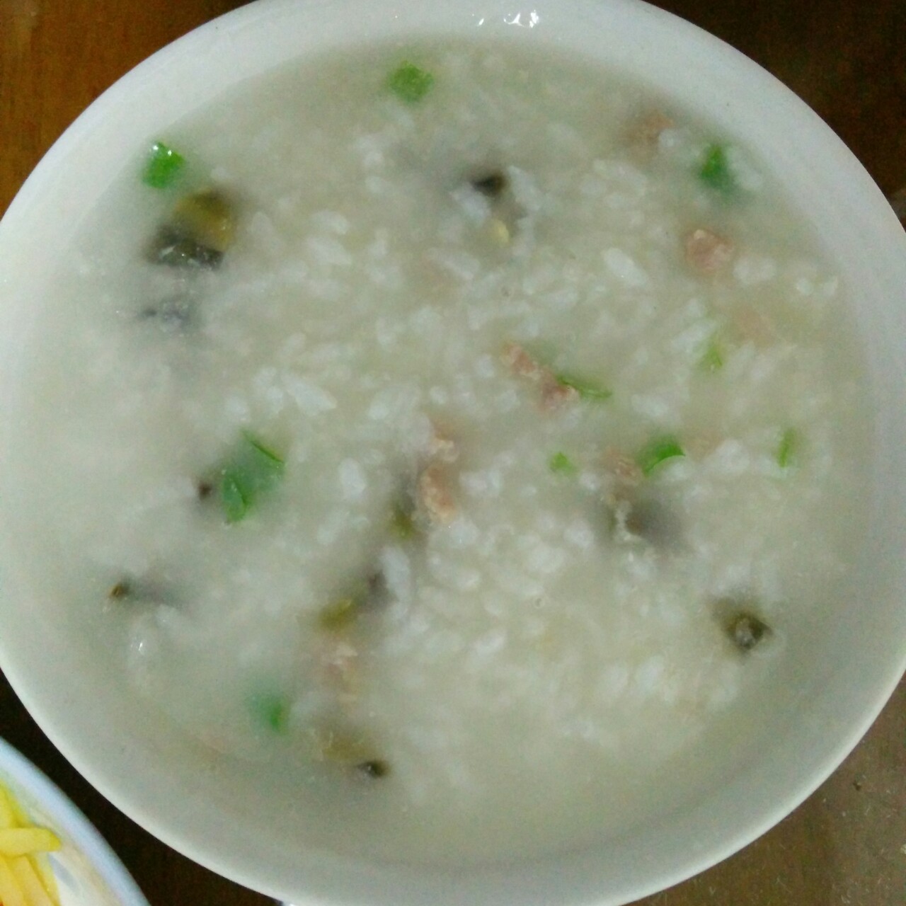 皮蛋瘦肉粥