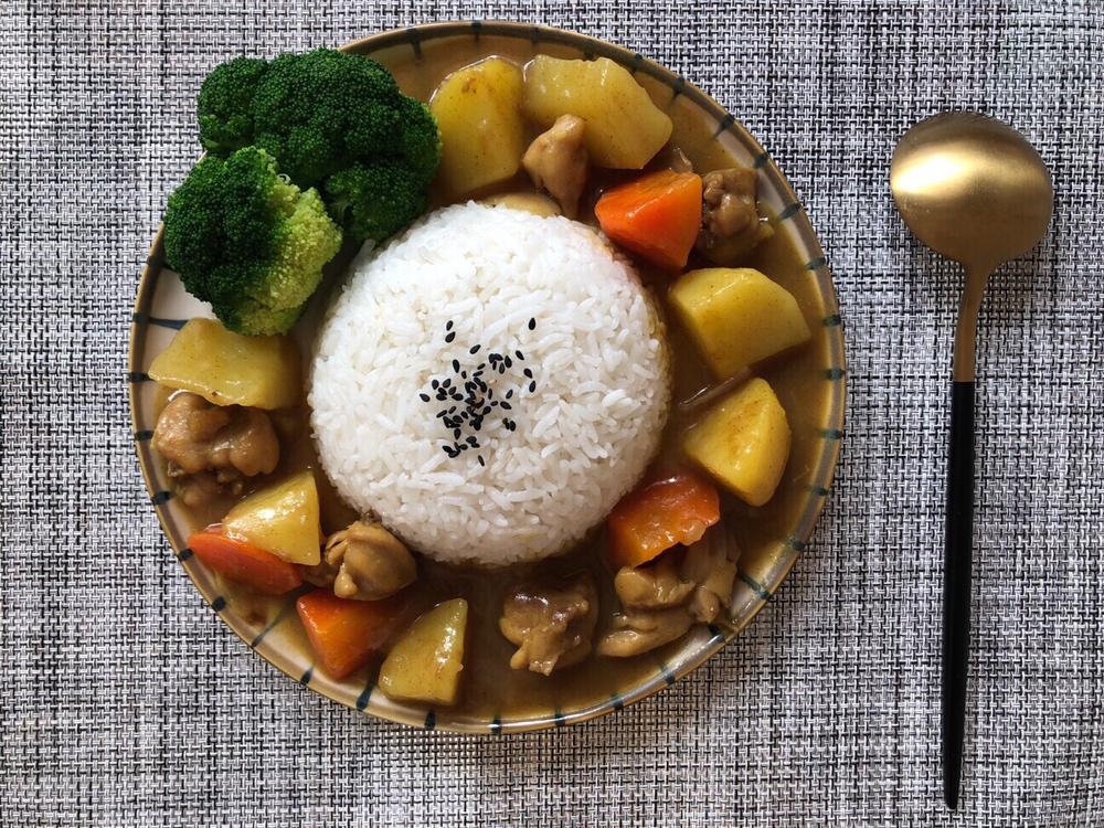 咖喱鸡肉饭