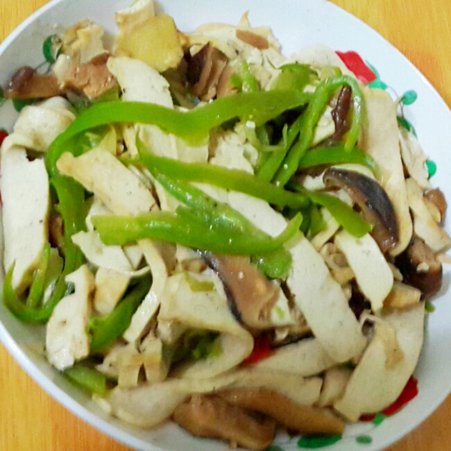青椒豆腐干