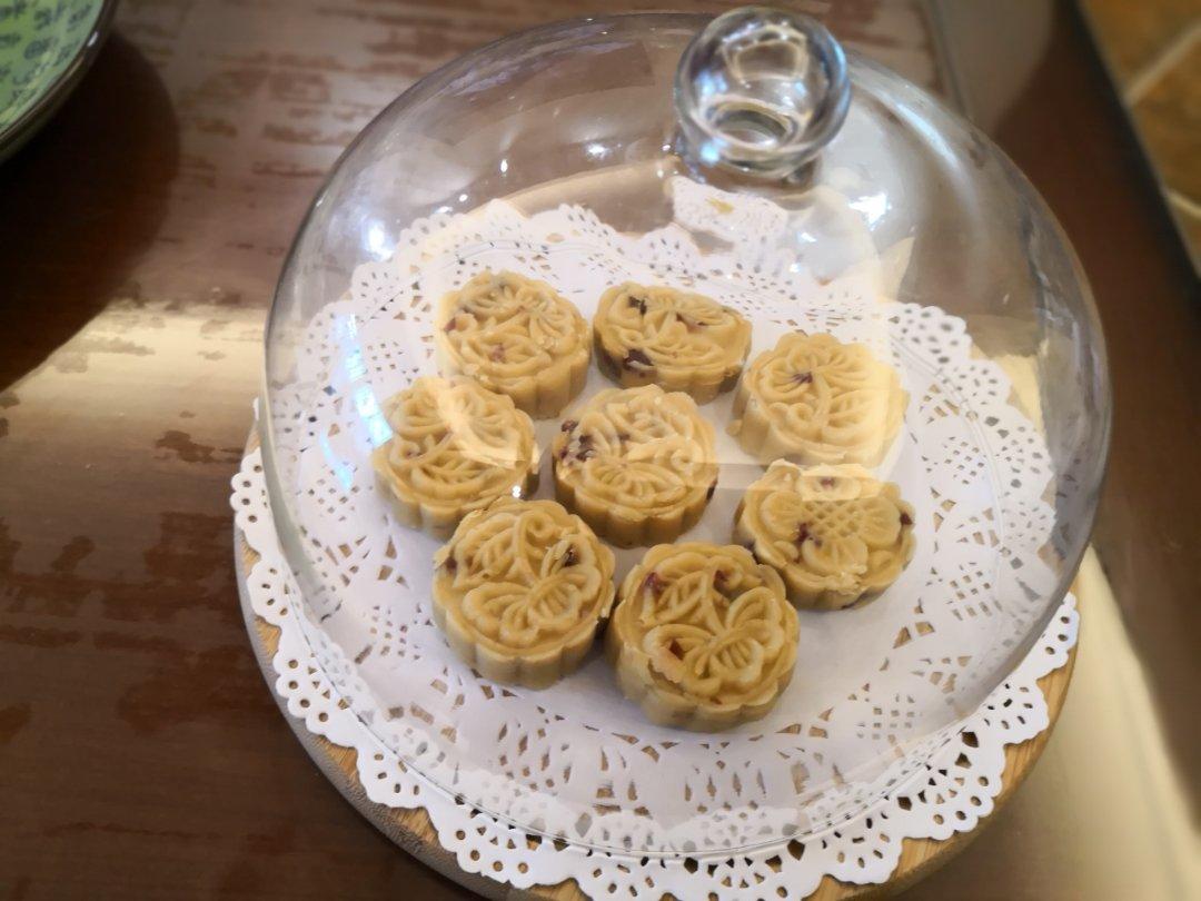 蔓越莓绿豆糕