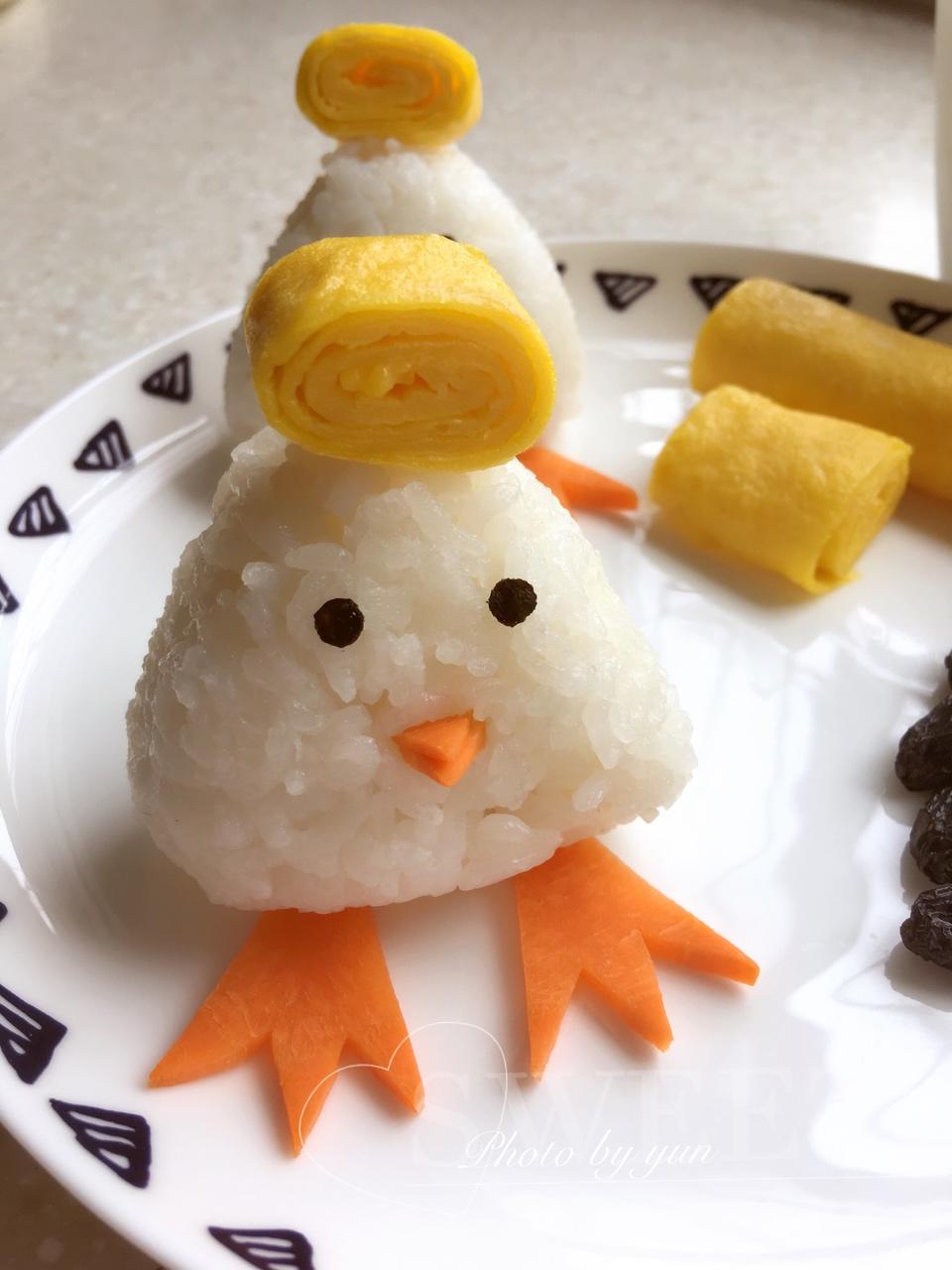 小鸡饭团