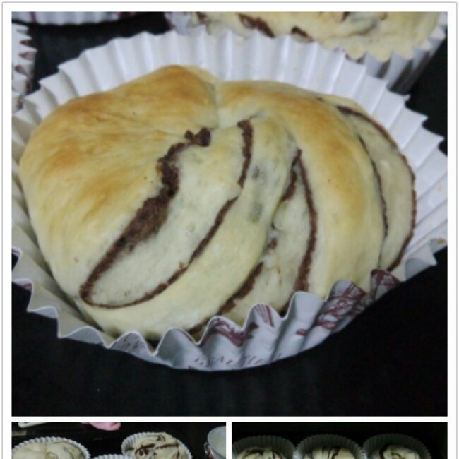 紫薯四叶草面包（汤种法）