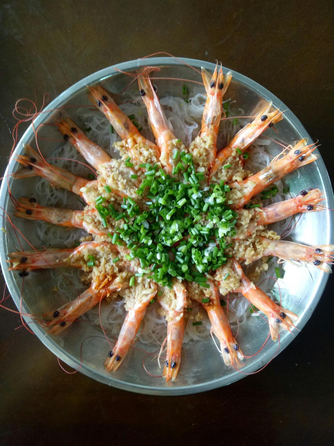蒜蓉粉丝蒸虾
