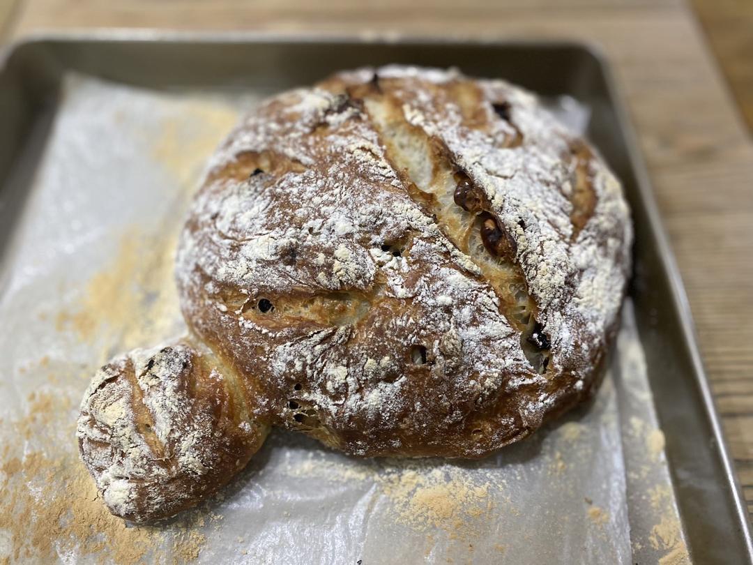 最简单的欧包发面法·只需5分钟搅一搅❗️真不揉面