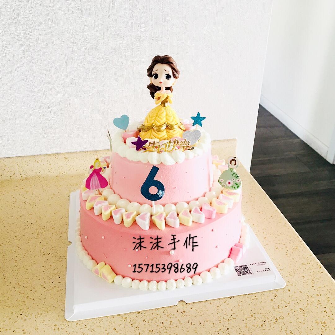 超级简单的小迷糊公主，渐变玫瑰装饰~！秒懂~！！