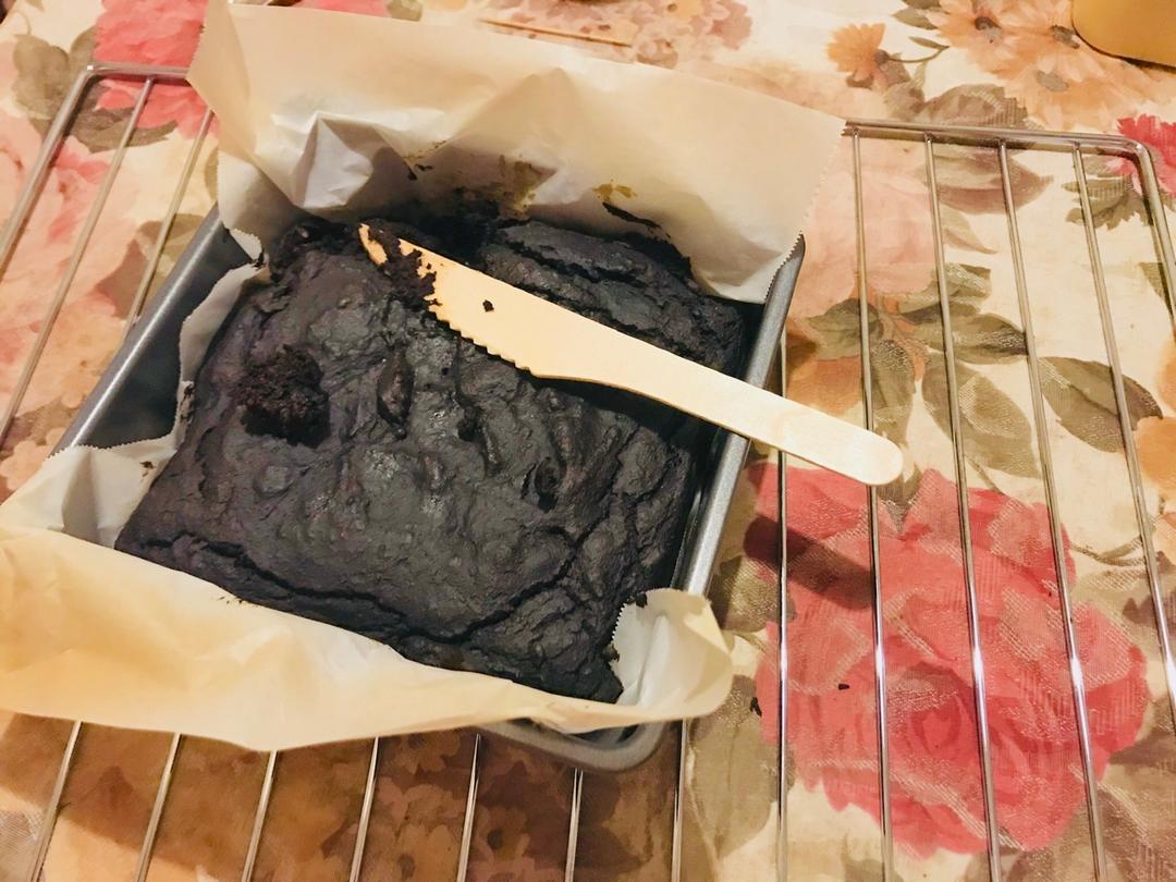 牛油果布朗尼丨健康·零食（无油无面粉）