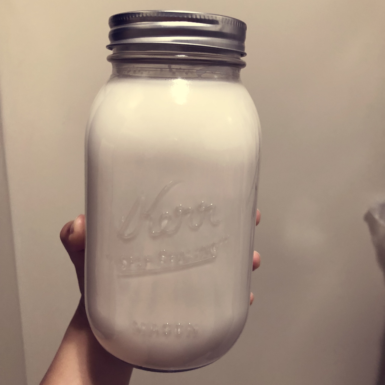 Keto生酮—自制Almondmilk杏仁奶（替代牛奶）的做法 步骤5