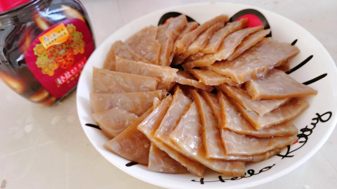 水晶肉皮冻