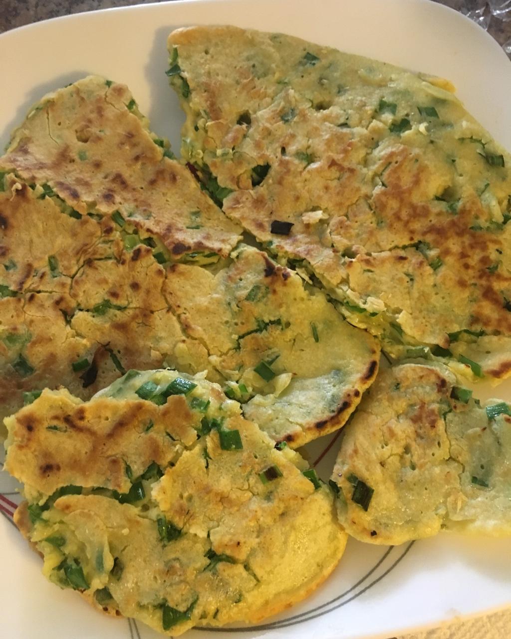 韭菜鸡蛋饼