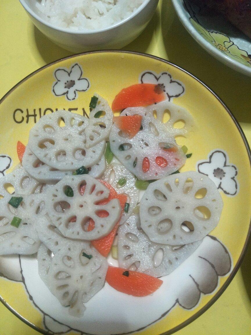 凉拌藕片