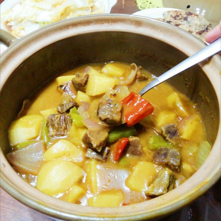 咖喱牛肉土豆