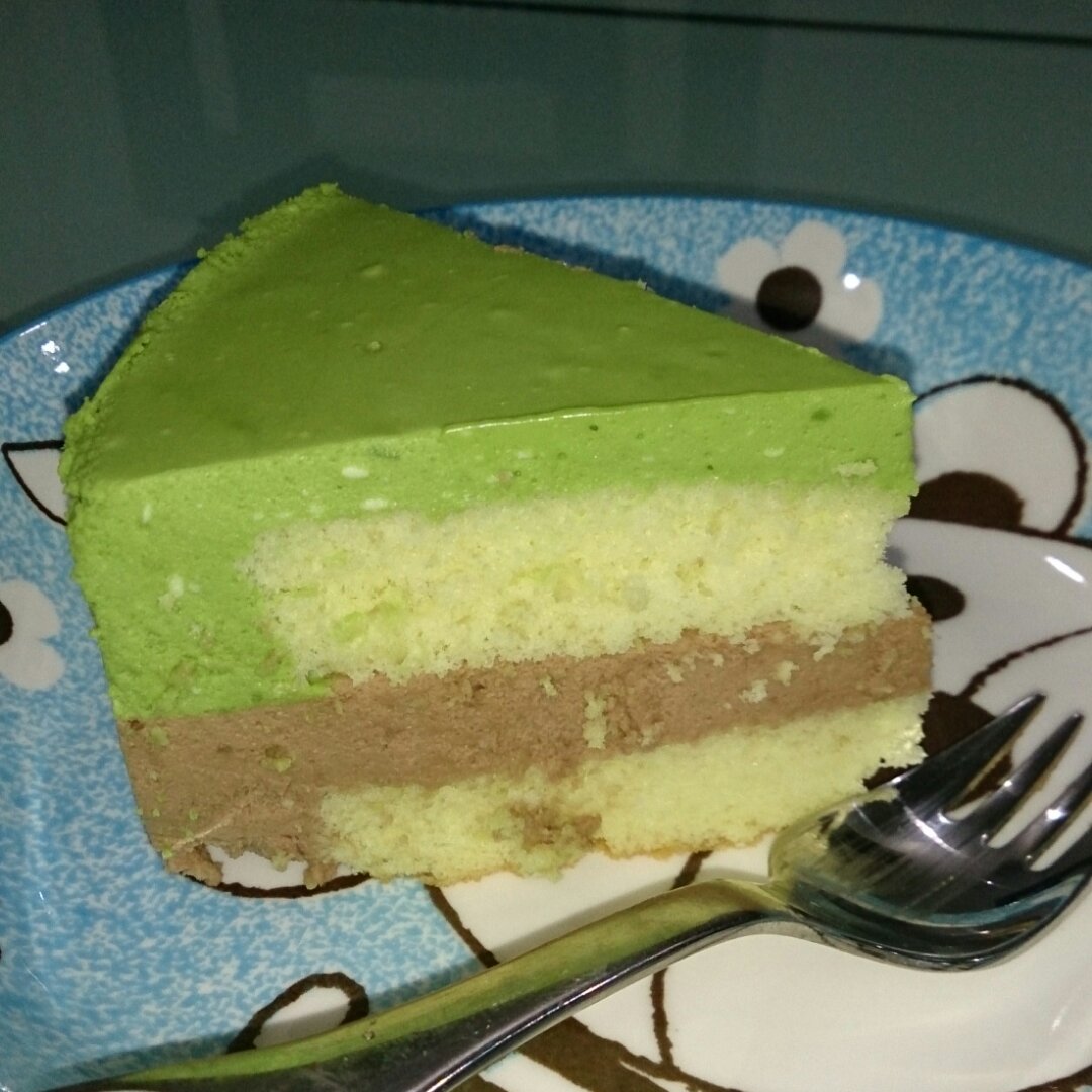 巧克力抹茶慕斯蛋糕