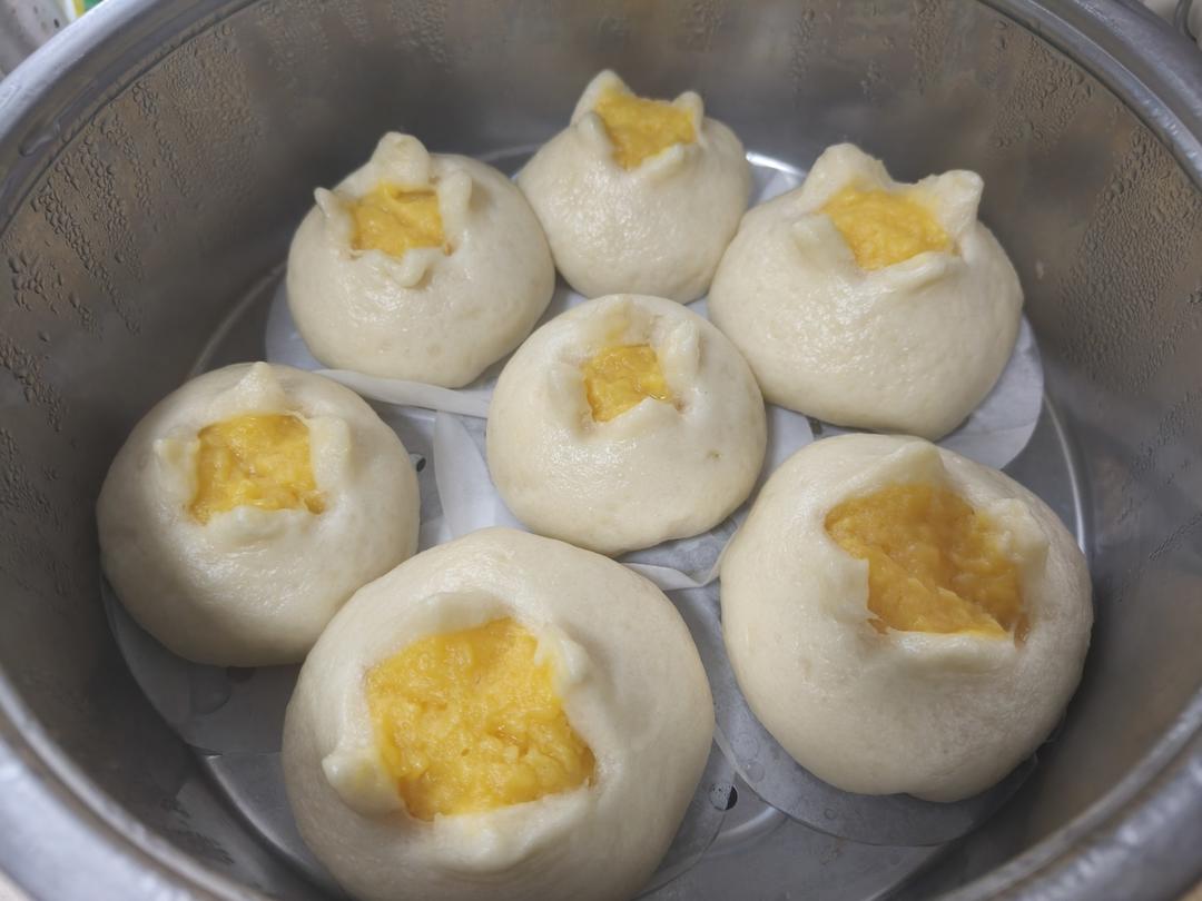 奶黄馅儿和奶黄包