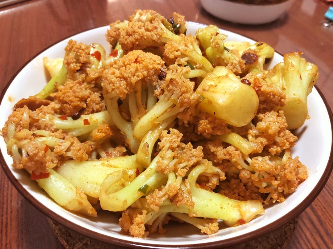 干锅花菜