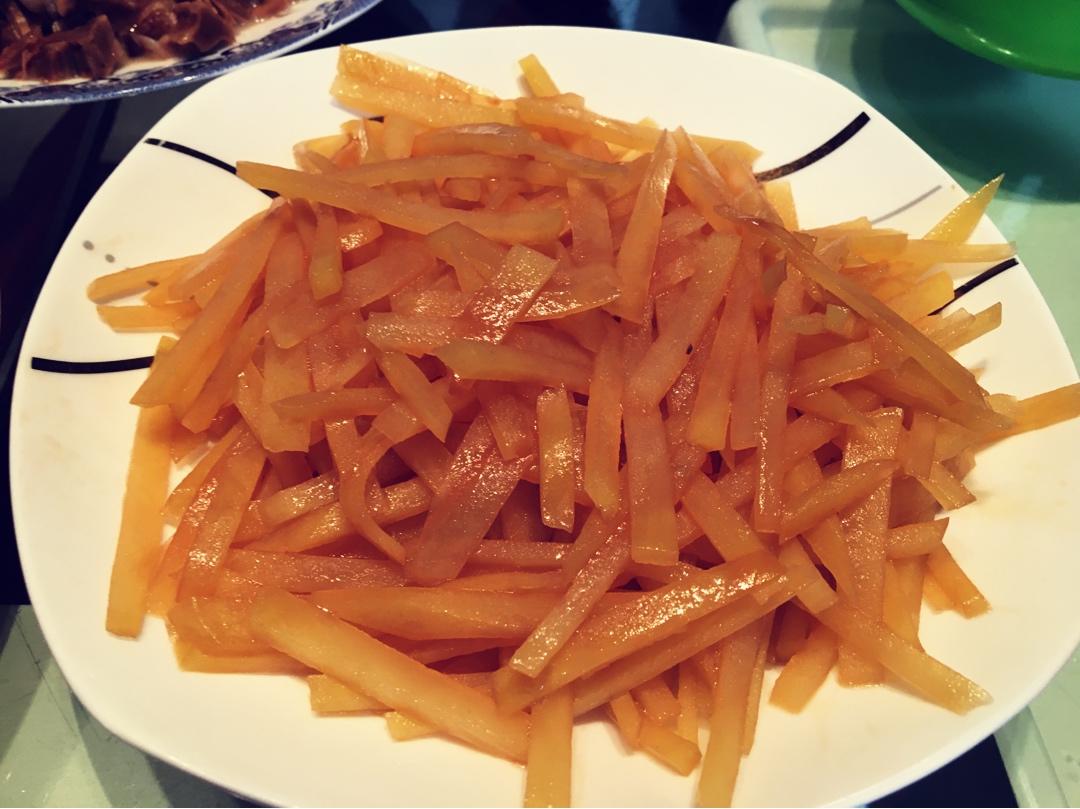 酸酸土豆丝（不粘锅）
