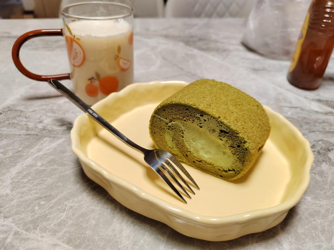 山姆人气款丨抹茶蛋糕卷丨不消泡毛巾面卷不裂配方分享