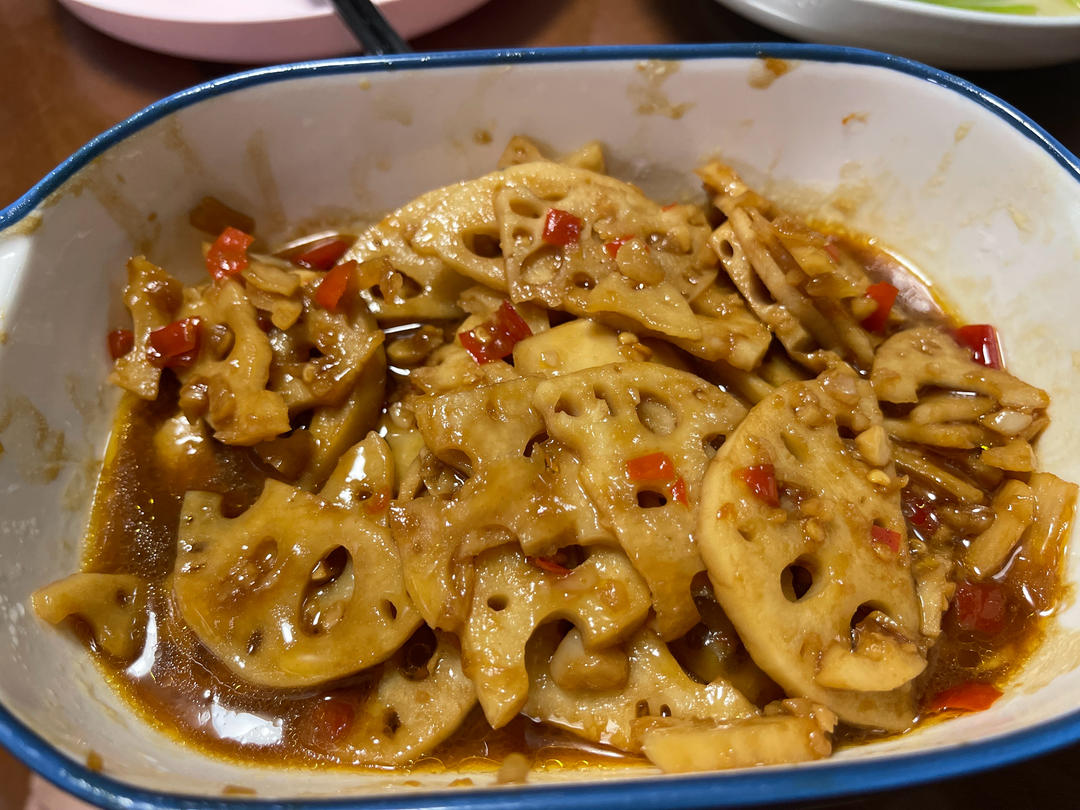 最简单味道惊艳的糖醋藕片