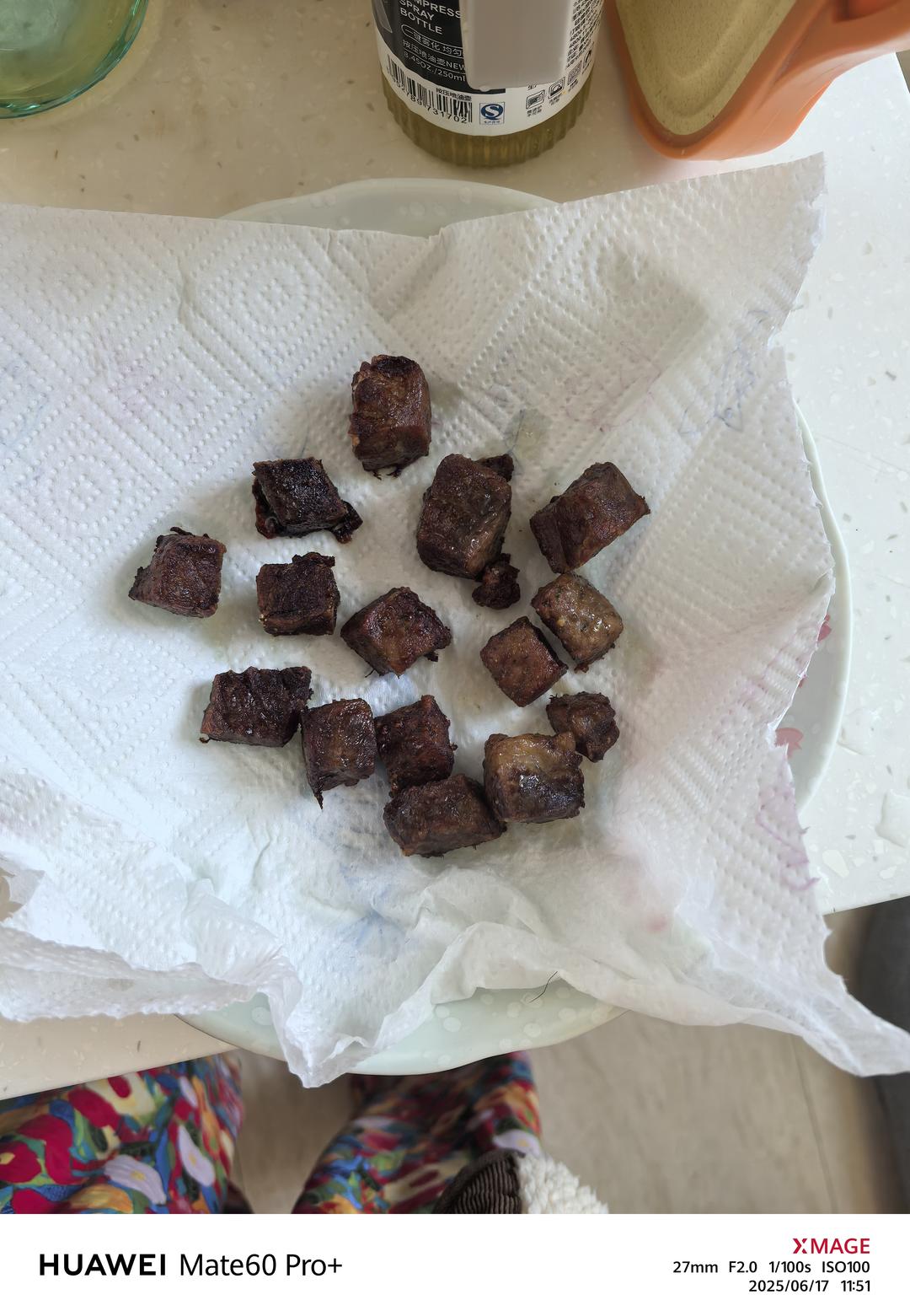 空气炸锅版烤牛肉粒