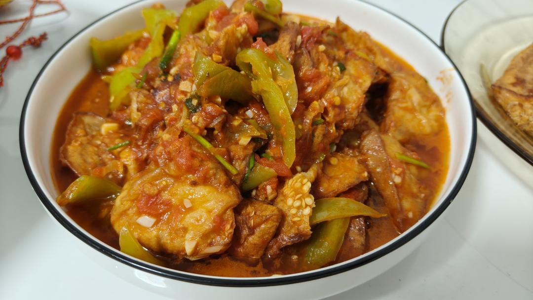 山西家常菜——油糊茄子/油浮茄子