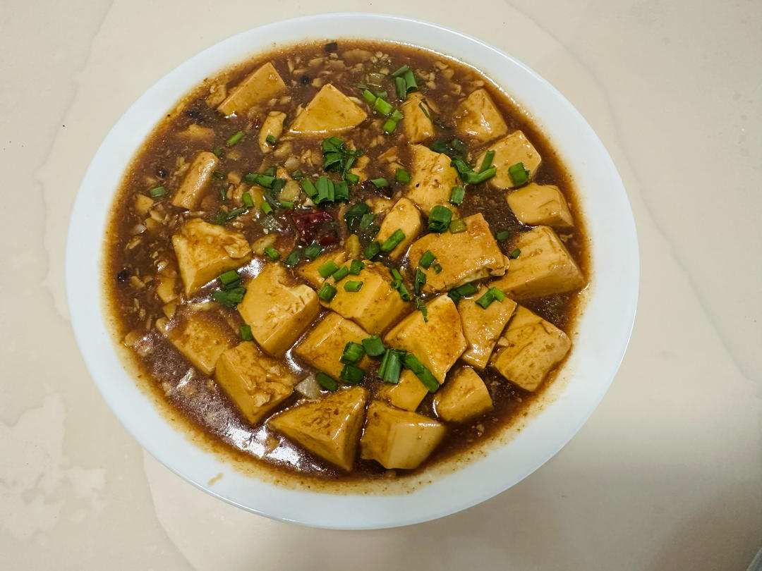 简单易学的下饭菜麻婆豆腐（素版）