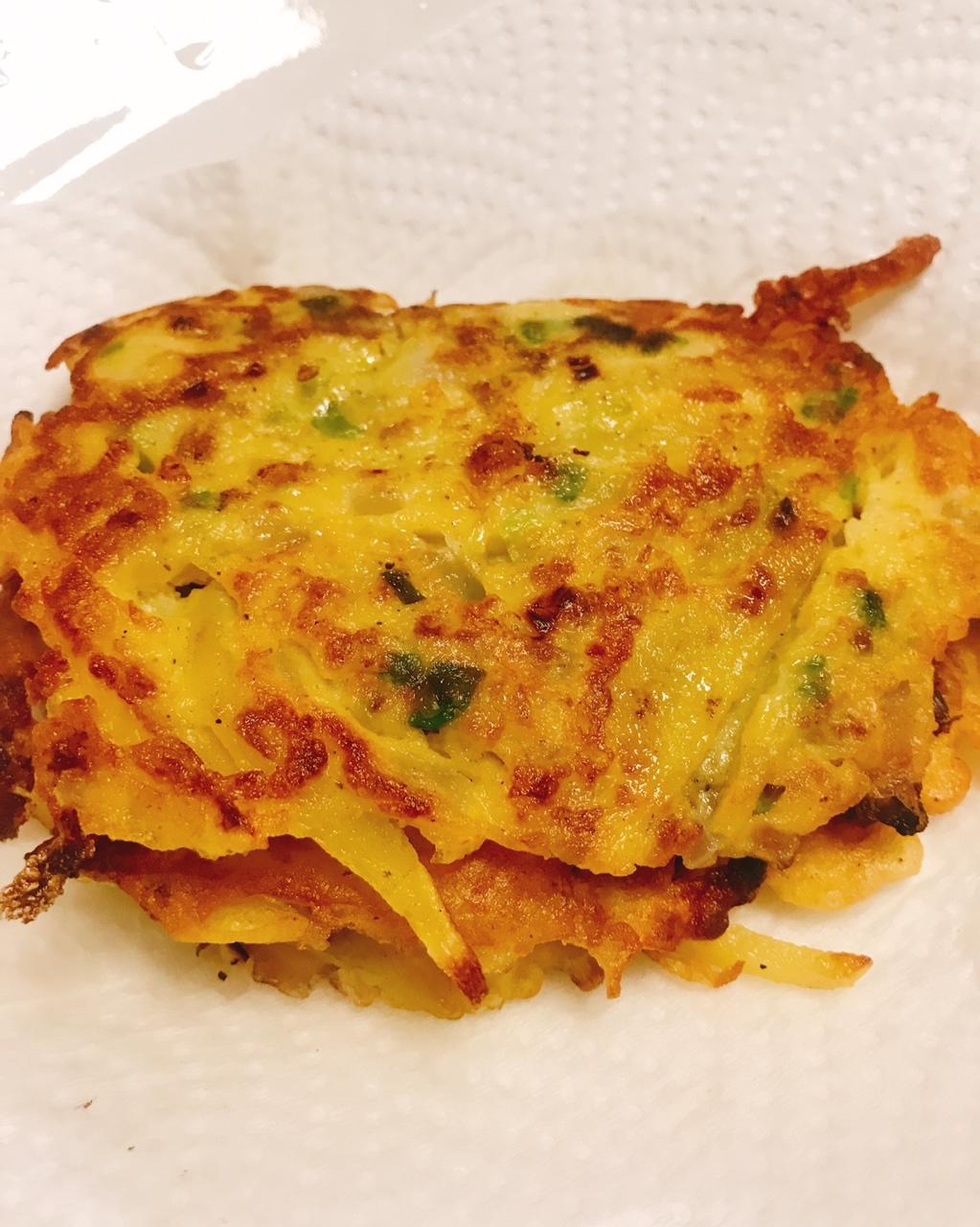土豆洋葱煎饼