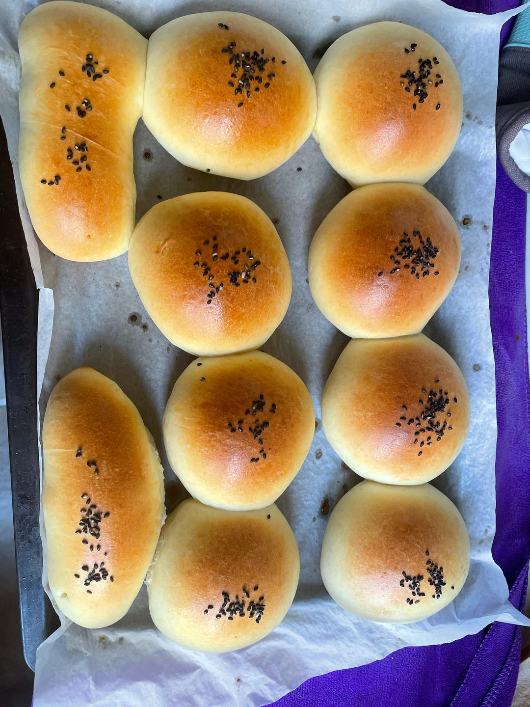 纯奶手撕吐司的做法 步骤1