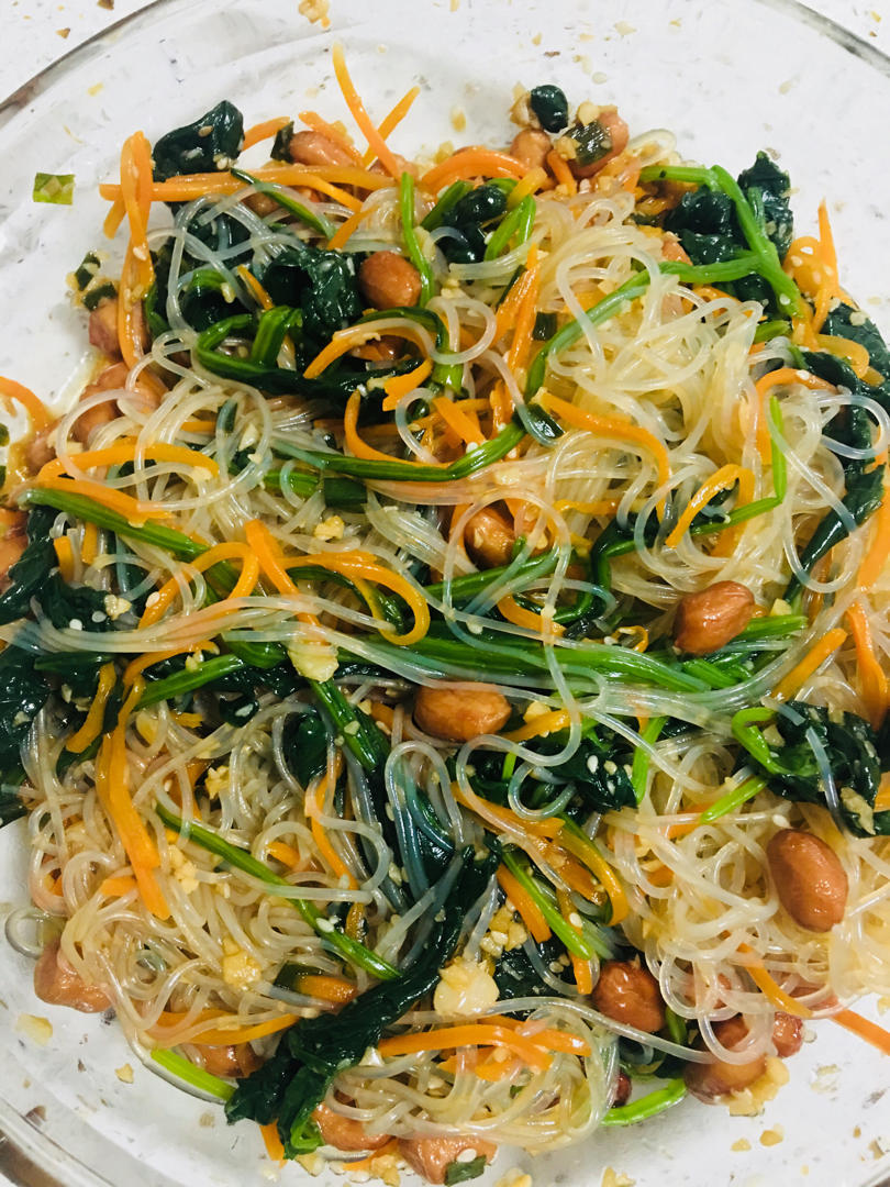 ‼️万能凉拌酱汁‼️菠菜这样做，好吃到哭