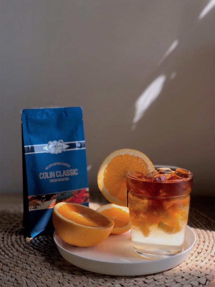 橘子汽水味的咖啡