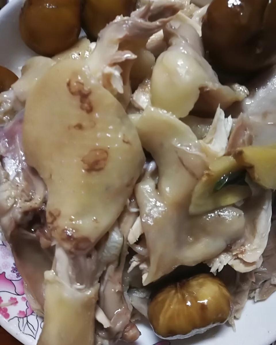 电饭锅简易版：盐焗手撕鸡