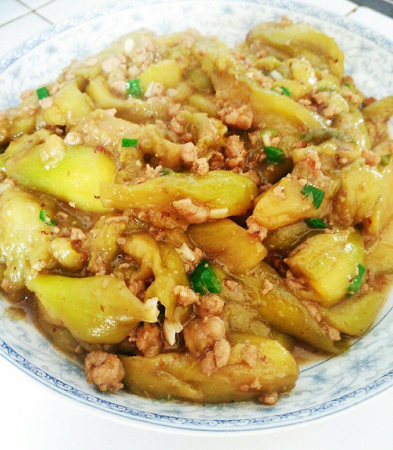(简单易做的)肉末茄子