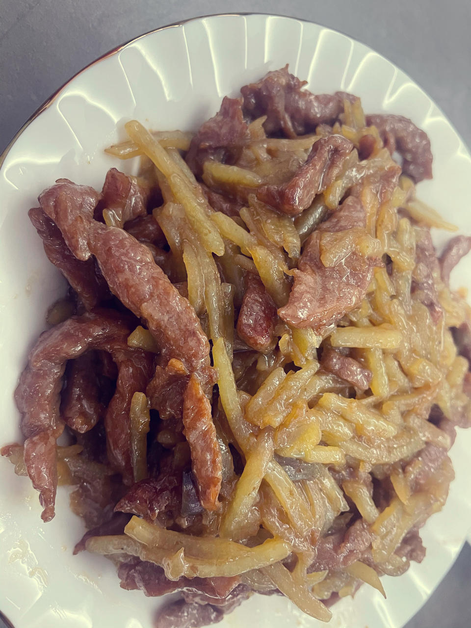 黑椒土豆牛柳