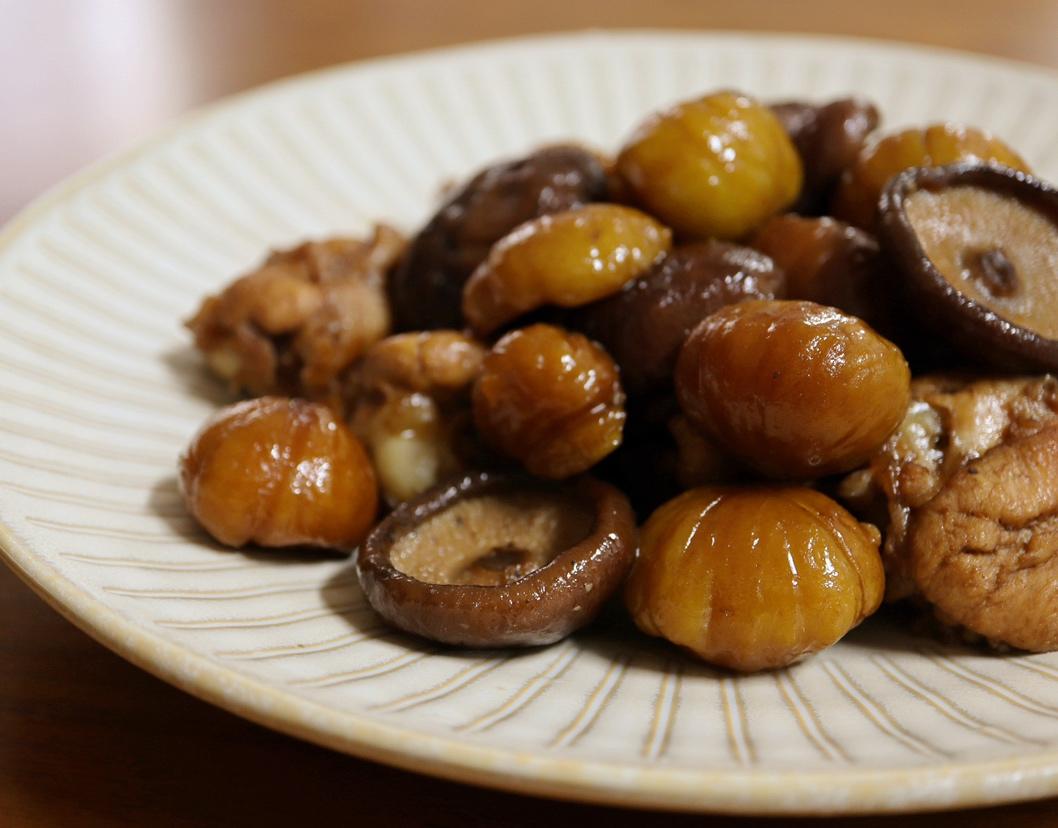 【栗子烧鸡】鸡肉都给你吃，栗子归我~