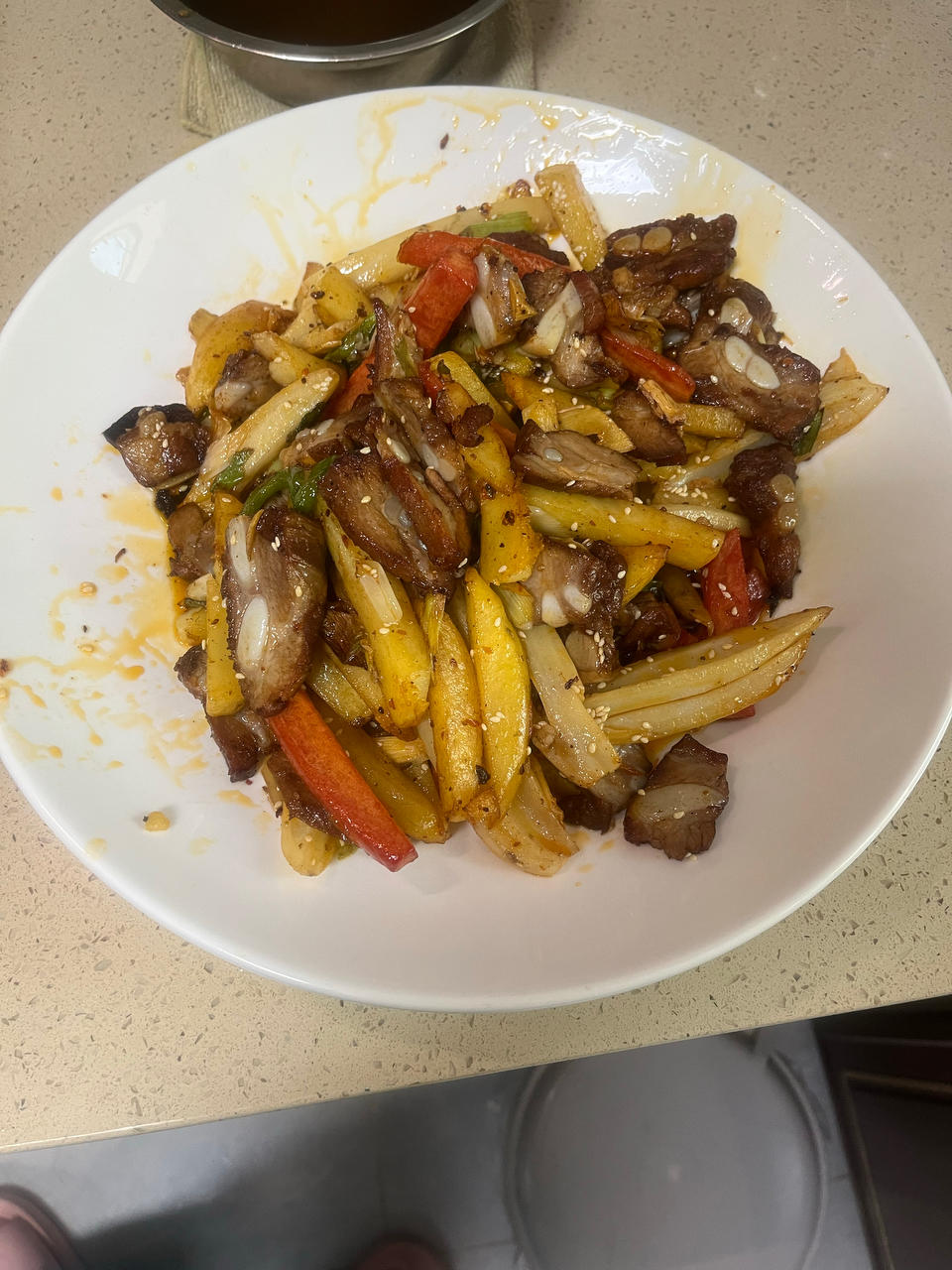 干锅排骨