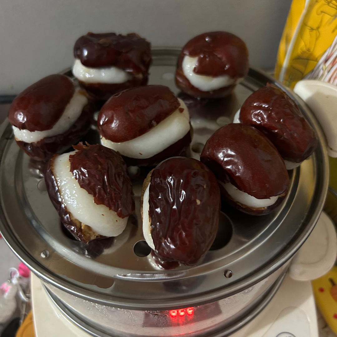 心太软— 红枣夹糯米粉