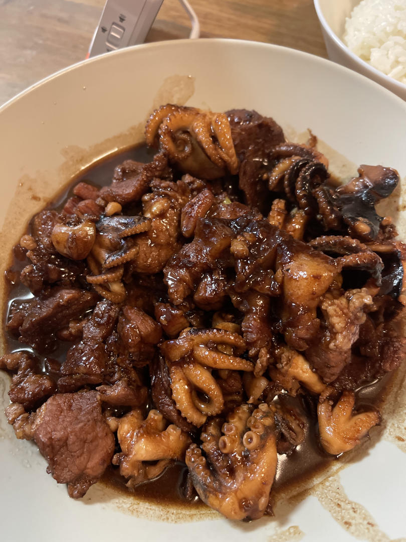 八爪鱼红烧肉