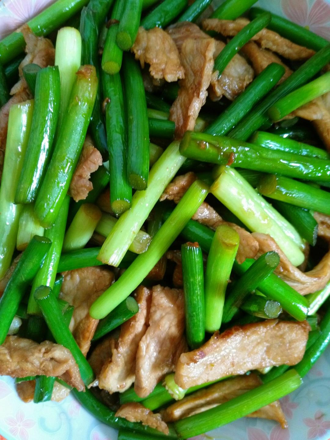 蒜薹炒肉