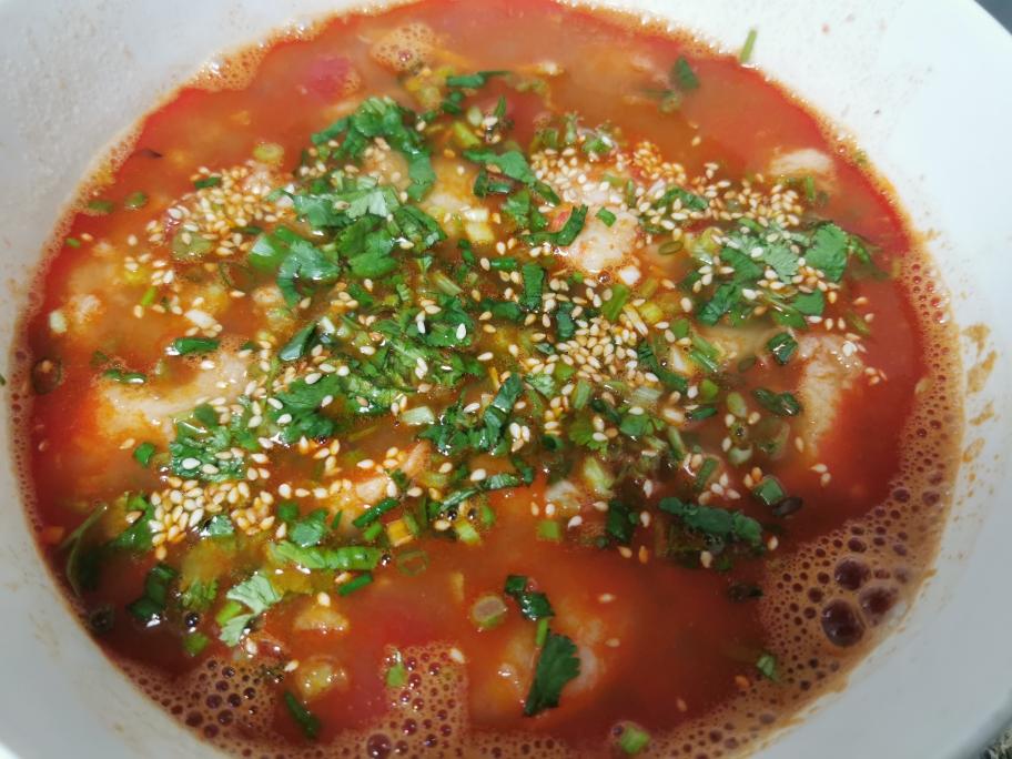 番茄巴沙鱼虾仁汤