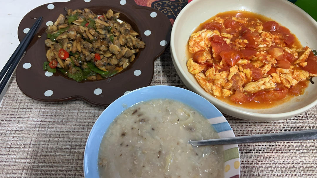 炒花甲肉，快手菜