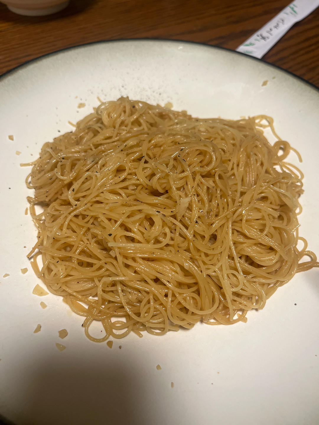 蒜香黄油意面