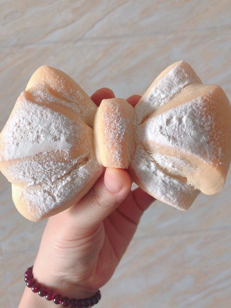 🎀新手友好—老阿姨的少女心蝴蝶结面包（多图详细）